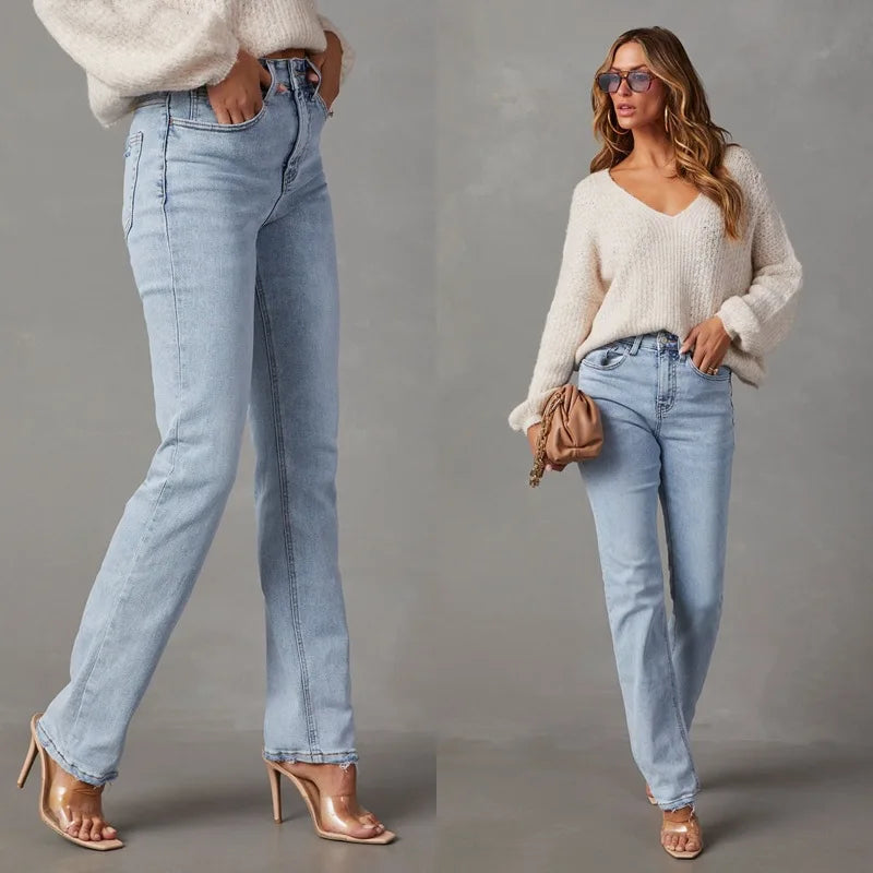 Alice - Gerade Denim-Hose