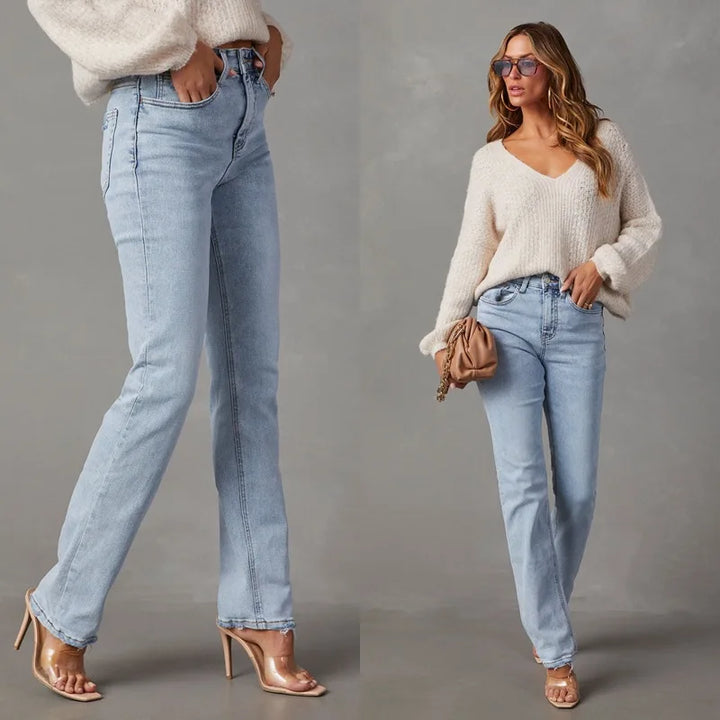 Alice - Gerade Denim-Hose