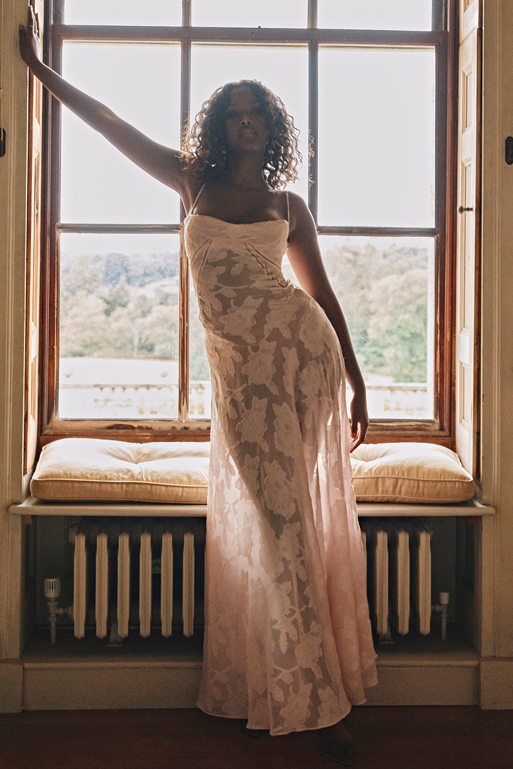 Paulette™ - Elegantes langes Kleid mit Korsett