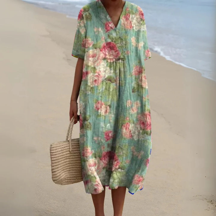 Amara™ - Müheloses Sommer-Blumenkleid
