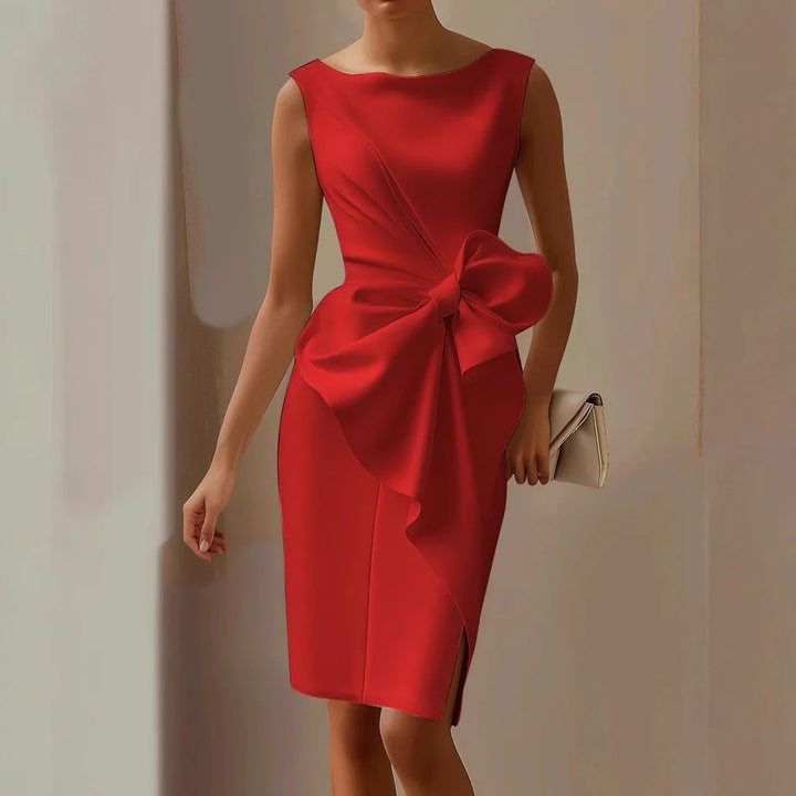 Athena™ – Elegantes Kleid mit Fliege