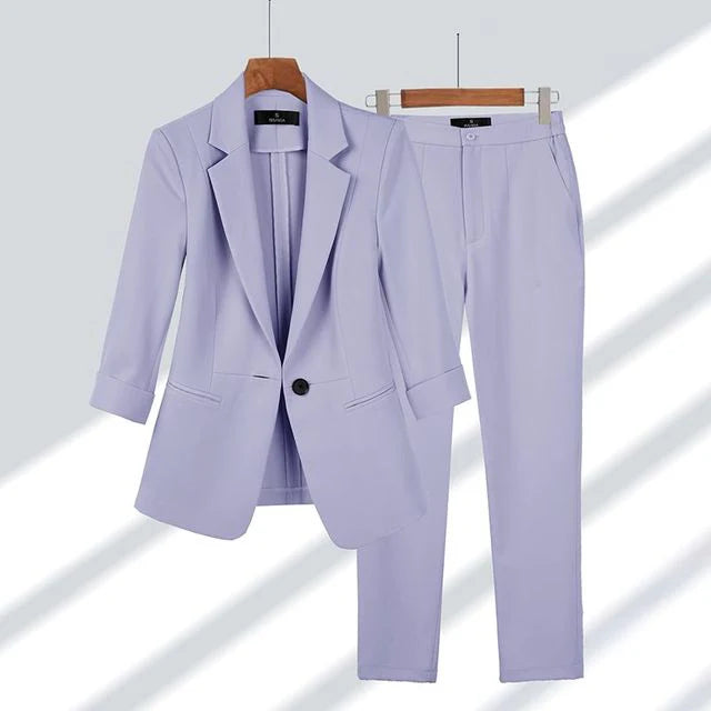 Ava - Blazer- und Hosenset