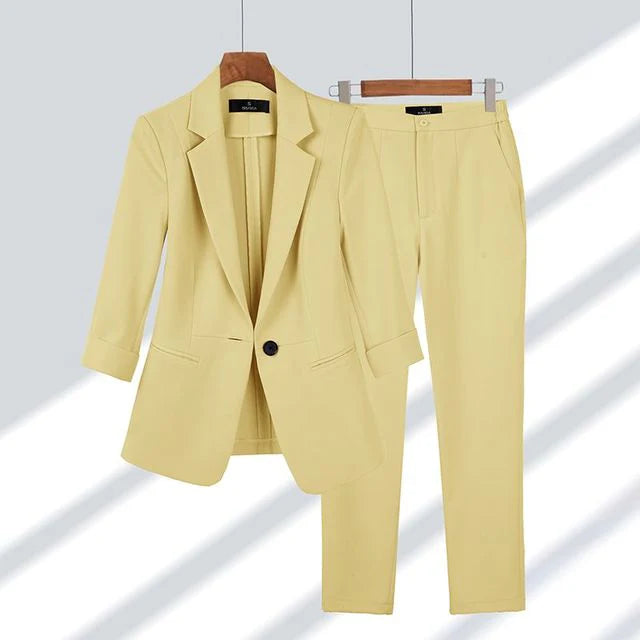 Ava - Blazer- und Hosenset