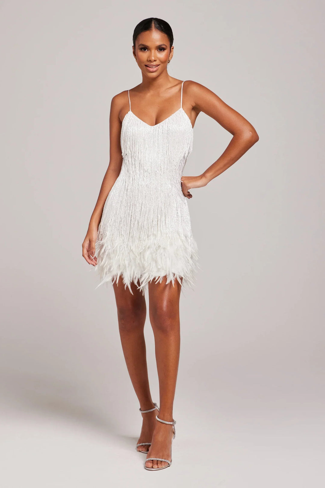 Brielle™ – Feder-Minikleid