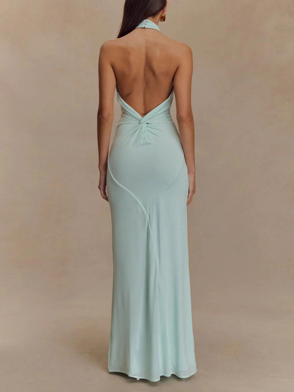 Celestina™ – Neckholder-Maxikleid