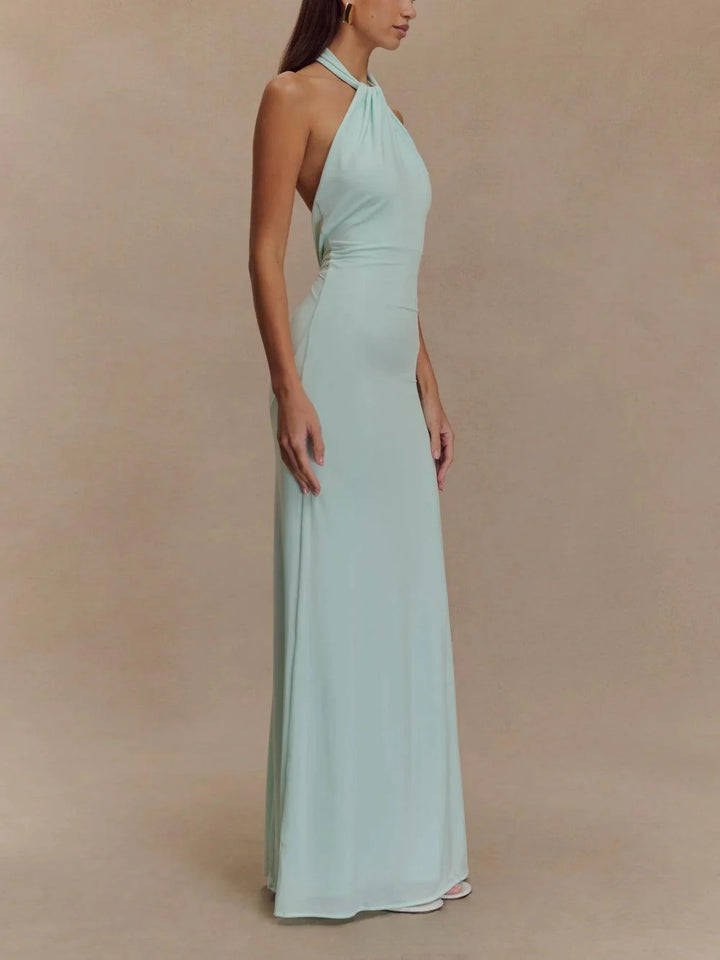 Celestina™ – Neckholder-Maxikleid