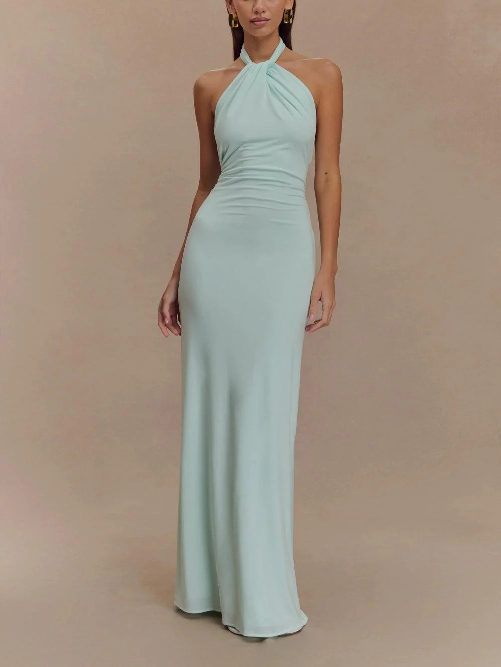 Celestina™ – Neckholder-Maxikleid