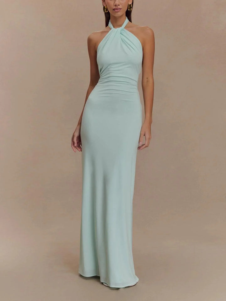 Celestina™ – Neckholder-Maxikleid