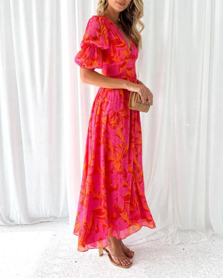 Derana - Maxirobe in Rouge Rose