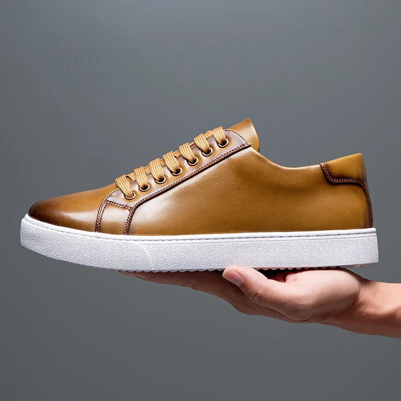 Enzo- Herren Sneaker aus Leder