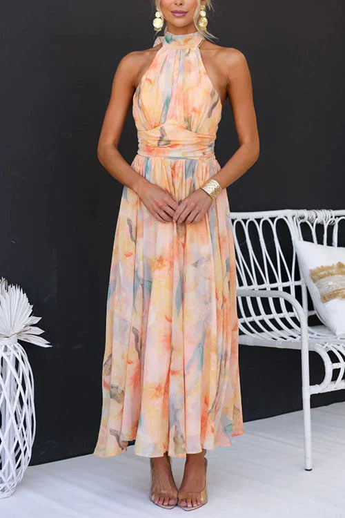 Renée™ – Elegantes buntes Kleid