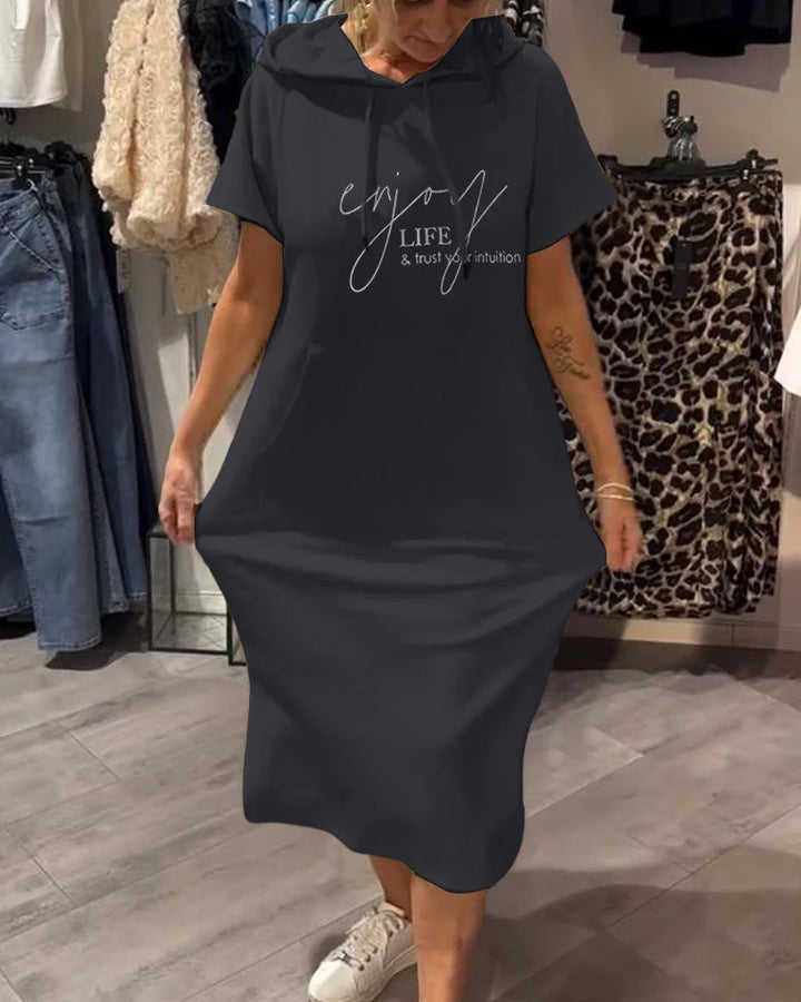 Esmé™ - Lässiges Kapuzenkleid