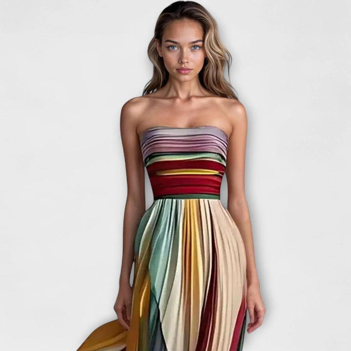 Flora™ - Buntes ärmelloses Kleid