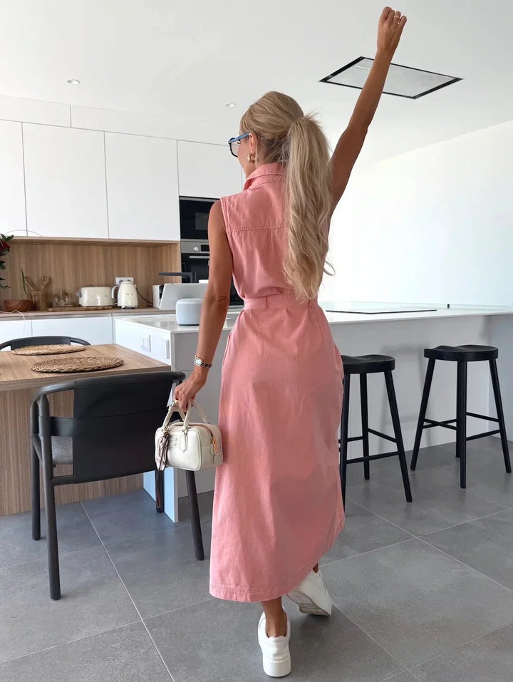 Giselle™ - Maxi-Jeanskleid