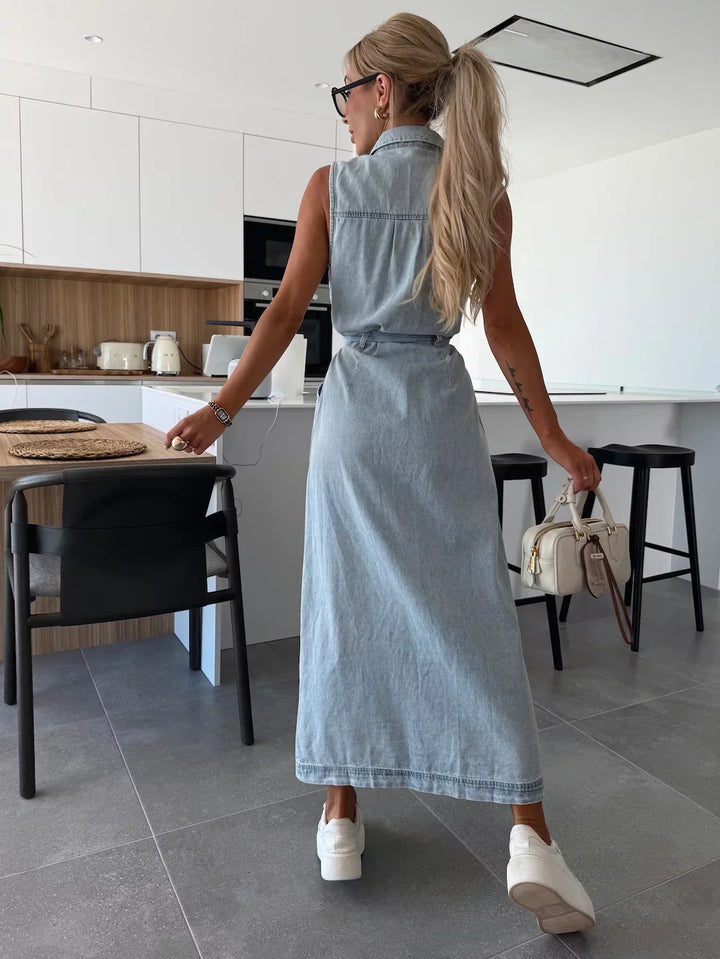 Giselle™ - Maxi-Jeanskleid