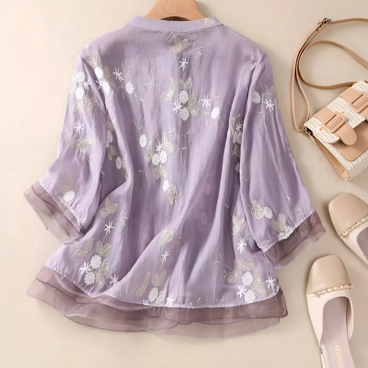 Helena™ - Blüte Bluse