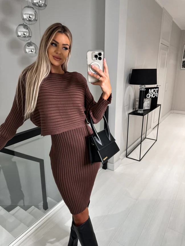 Francesca™ - ÄRMELLOSES KLEID MIT GRATIS-PULLOVER