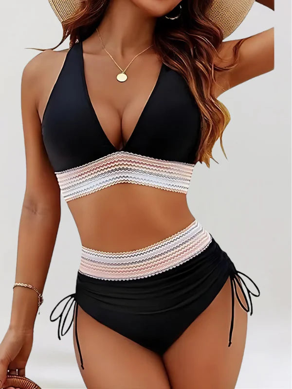 Kya™ – Bauchweg-Bikini-Set mit hoher Taille