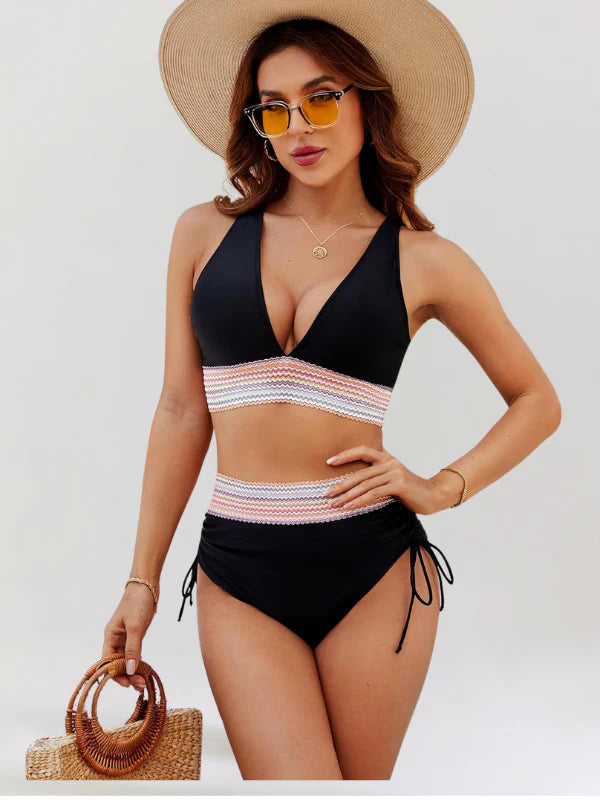 Kya™ – Bauchweg-Bikini-Set mit hoher Taille