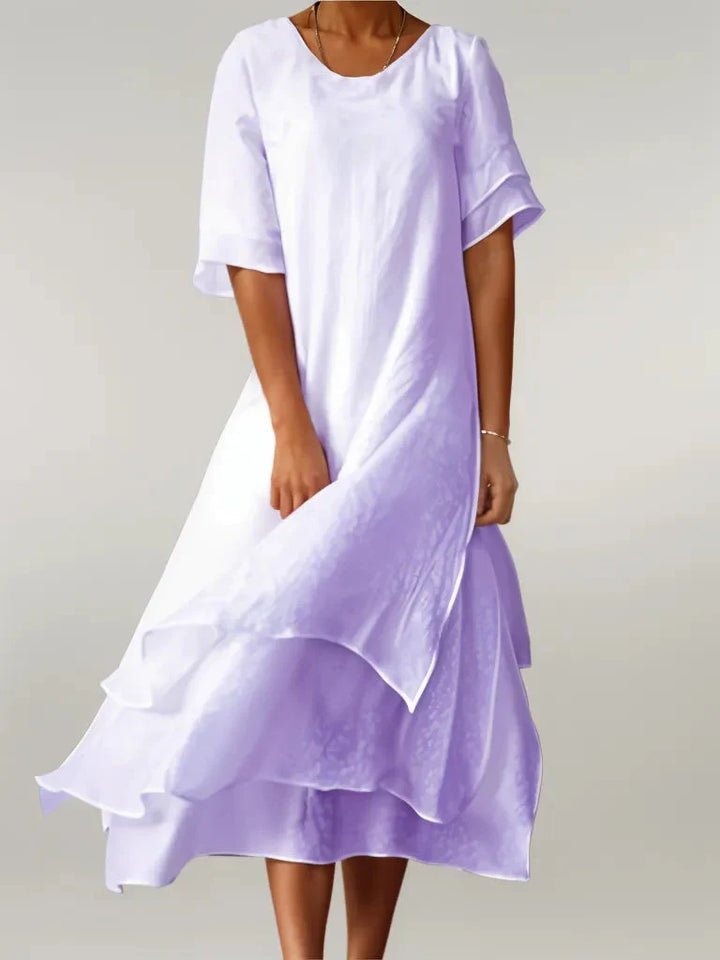 Louisa™ - Das zeitlose lange Baumwollkleid