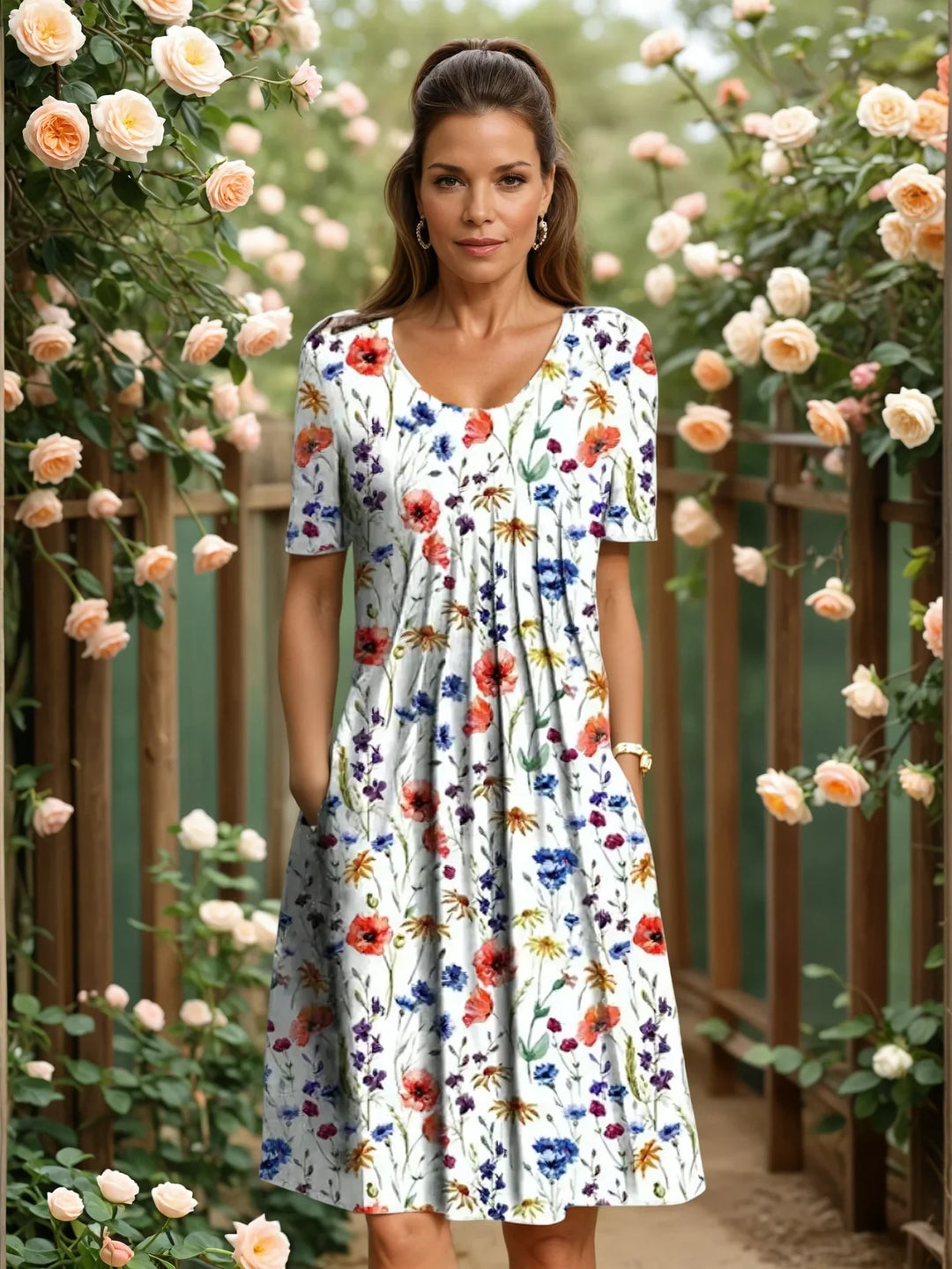 Mary™ - Elegantes Sommerkleid