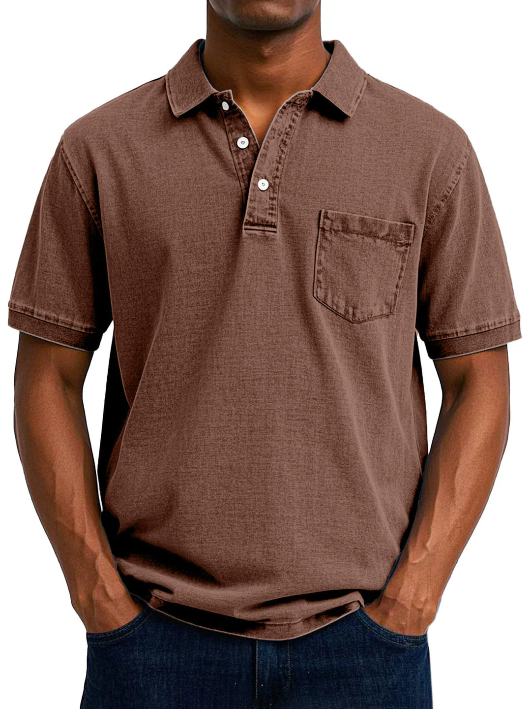 Maxime™ - Lässiges Vintage-Poloshirt