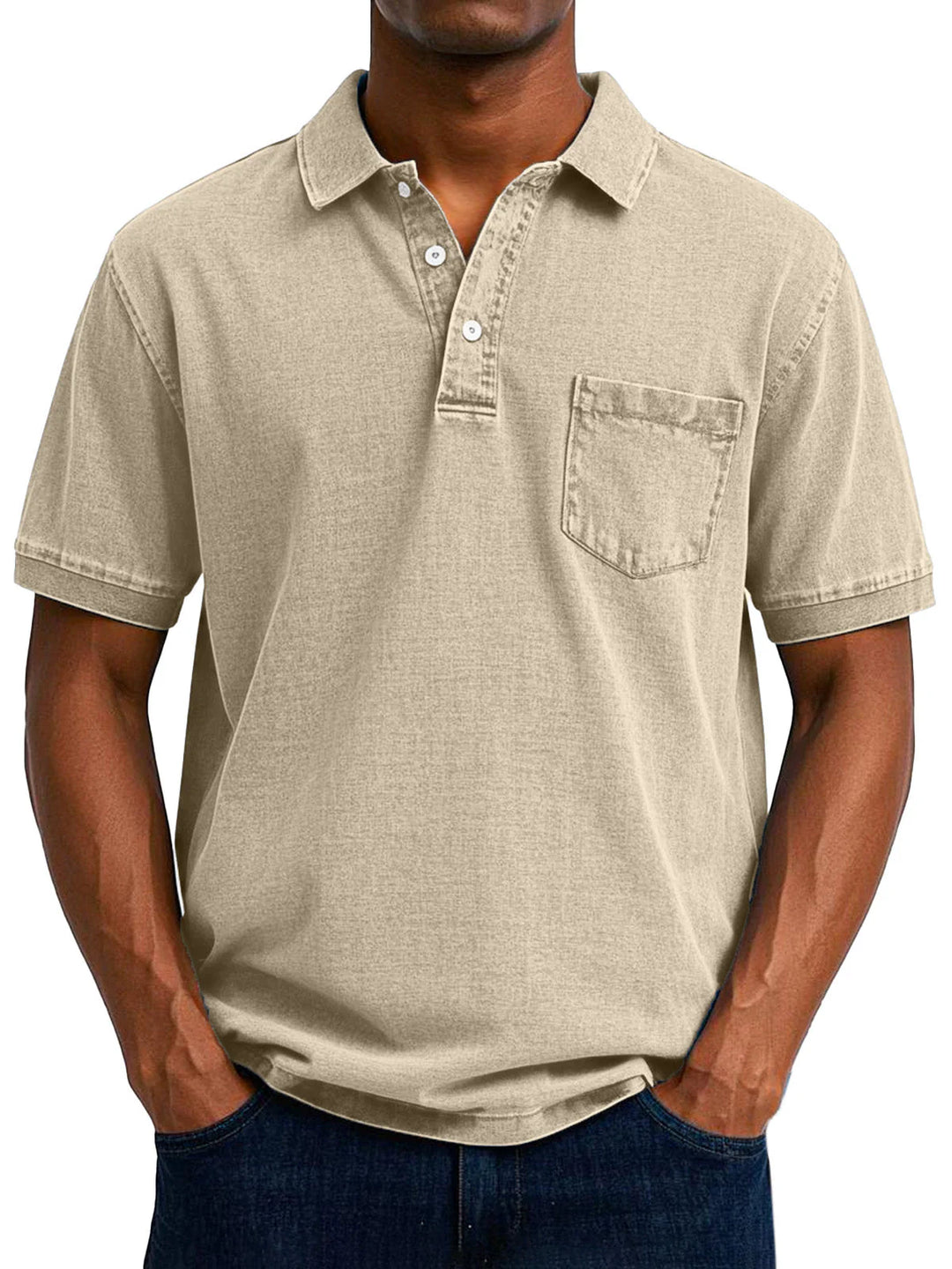 Maxime™ - Lässiges Vintage-Poloshirt
