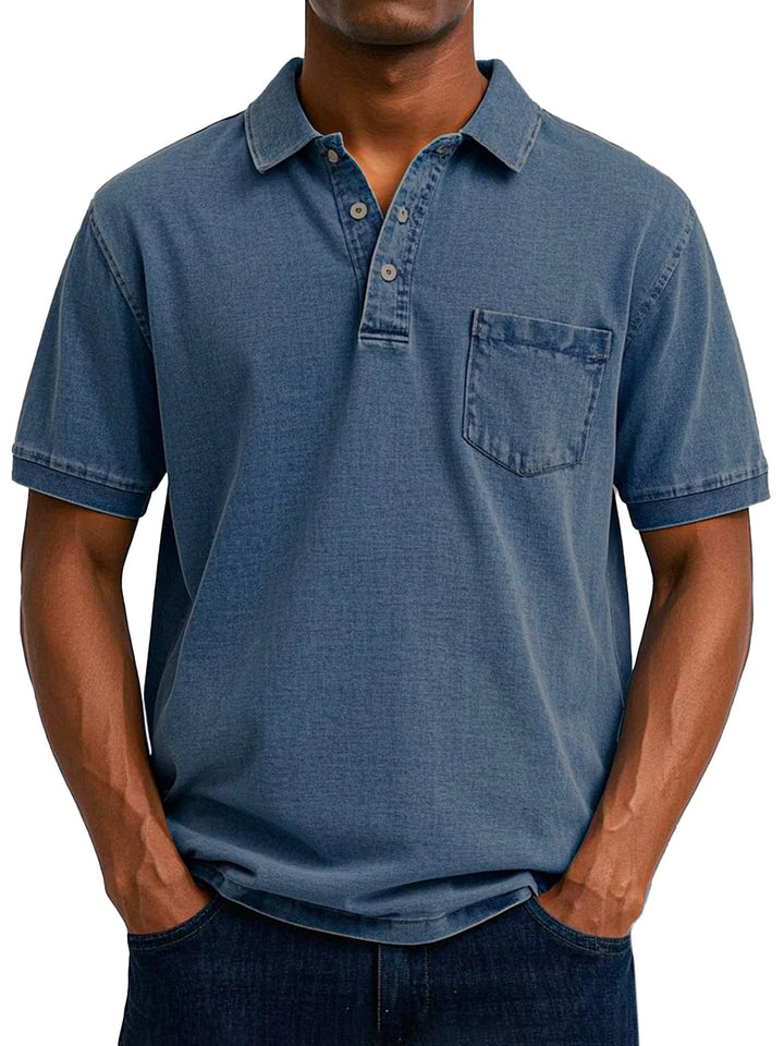 Maxime™ - Lässiges Vintage-Poloshirt