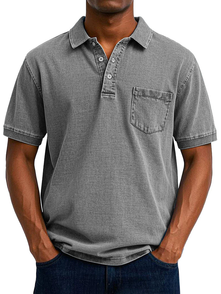 Maxime™ - Lässiges Vintage-Poloshirt
