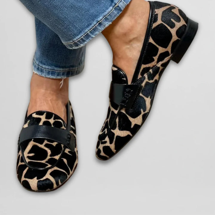 Queen™ - Loafer mit Tiermuster