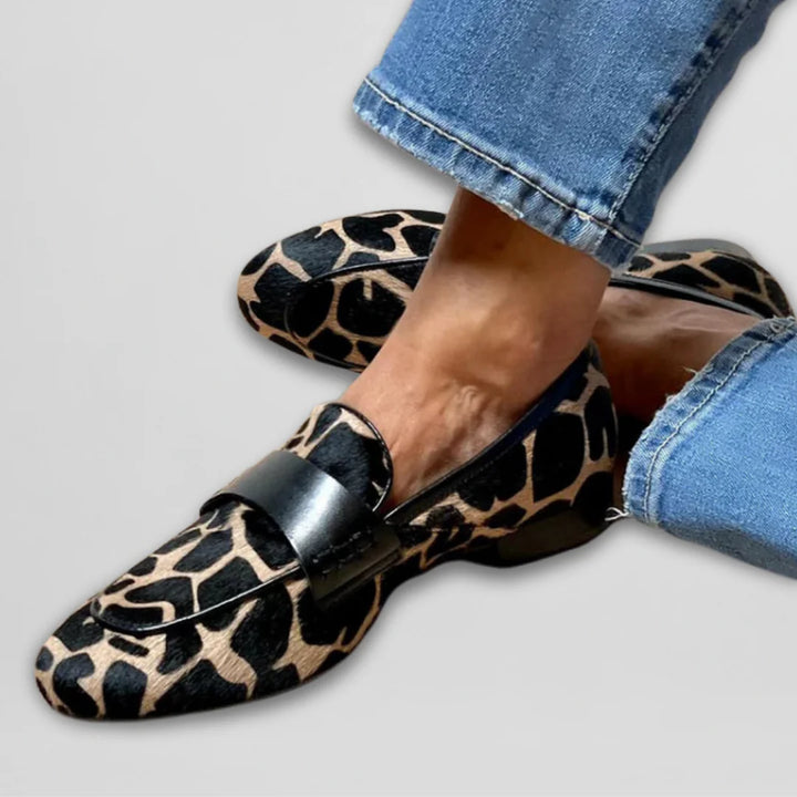 Queen™ - Loafer mit Tiermuster