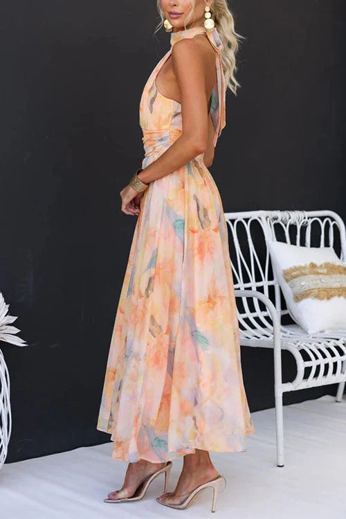 Renée™ – Elegantes buntes Kleid