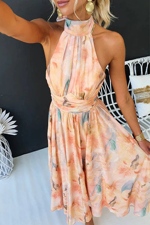 Renée™ – Elegantes buntes Kleid