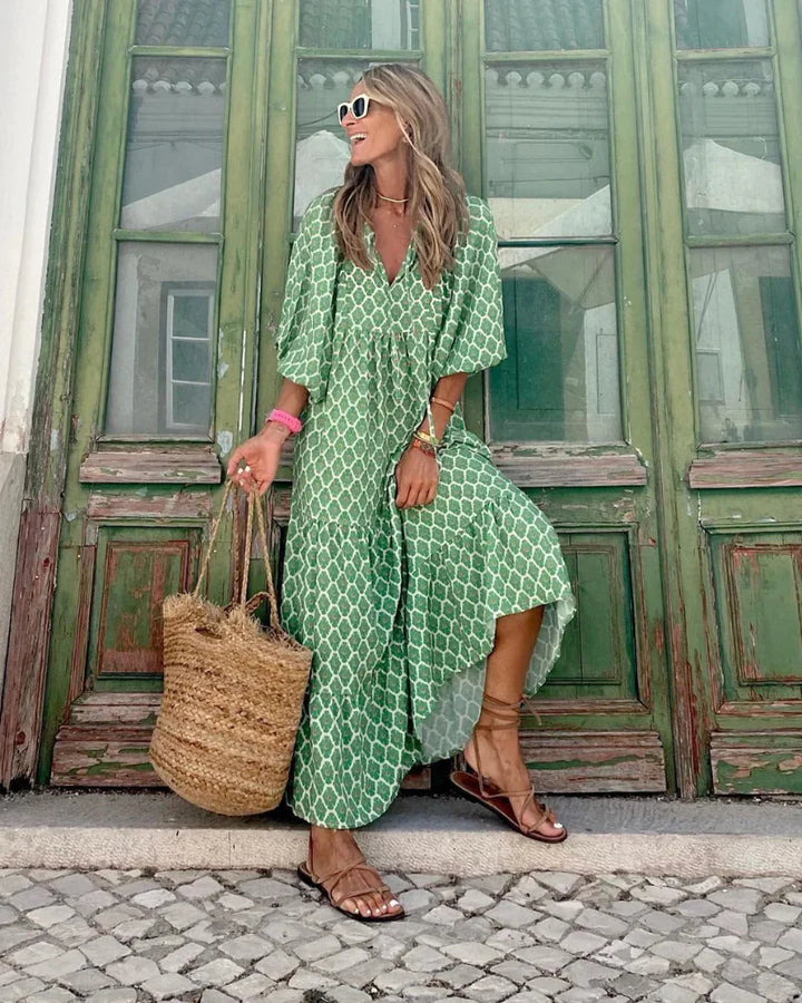 Sandy - Ein bequemes und trendiges Maxikleid
