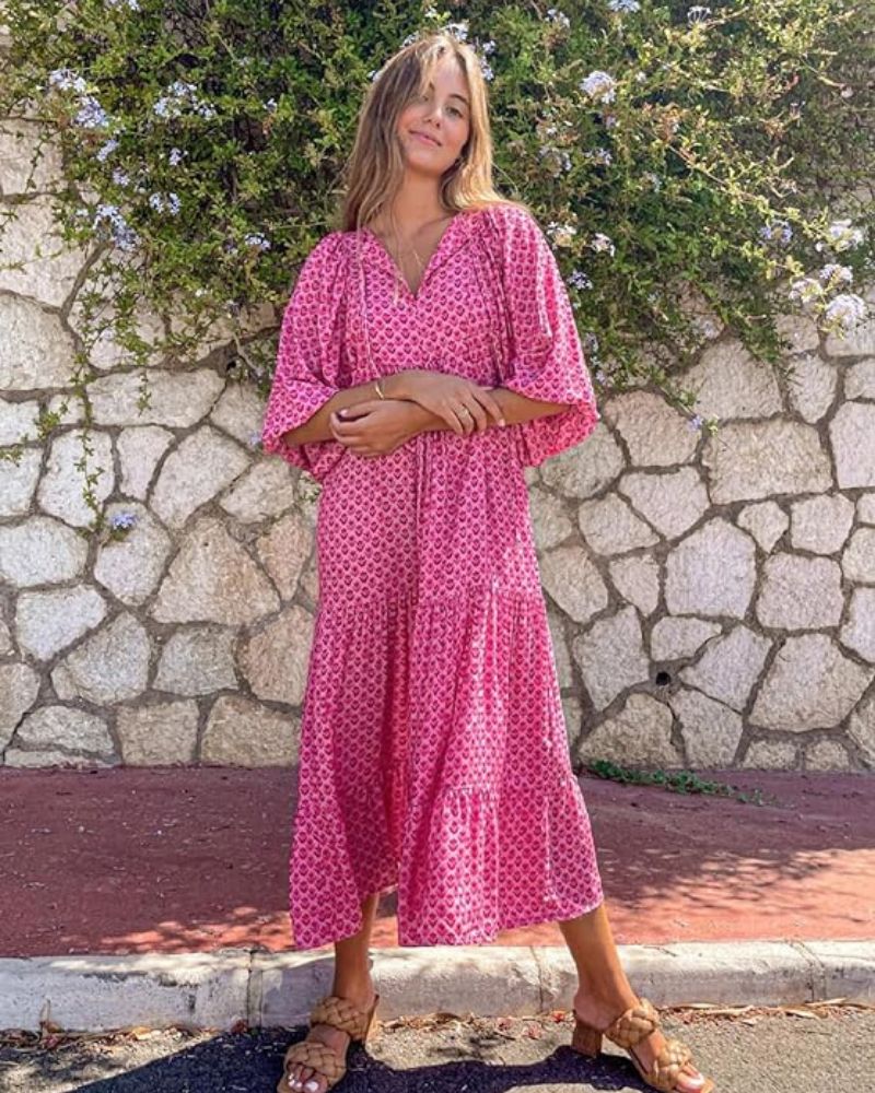 Sandy - Ein bequemes und trendiges Maxikleid