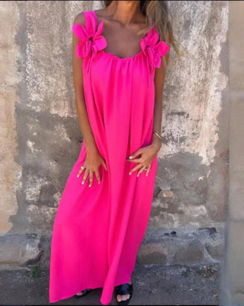 Saskia™ - Geblümtes Maxikleid