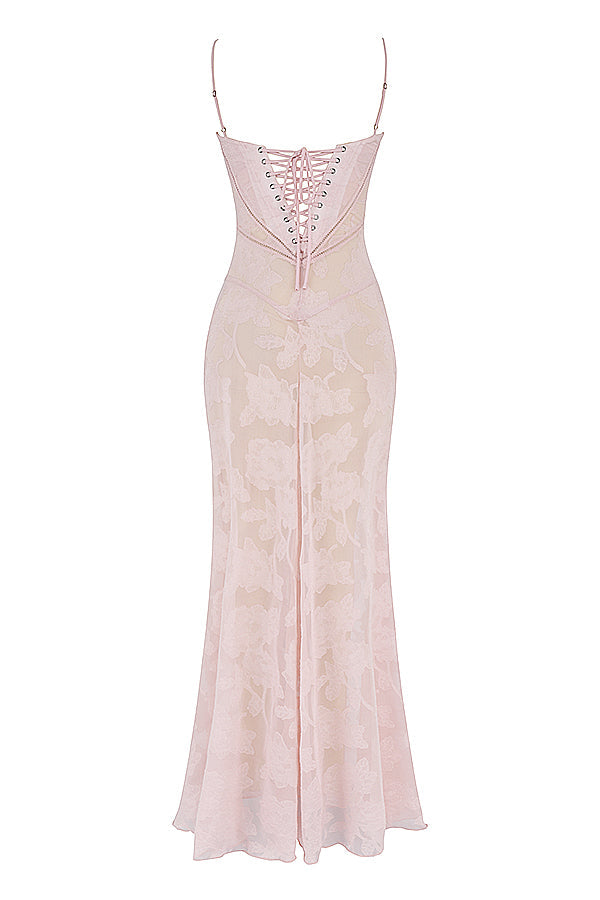 Paulette™ - Elegantes langes Kleid mit Korsett