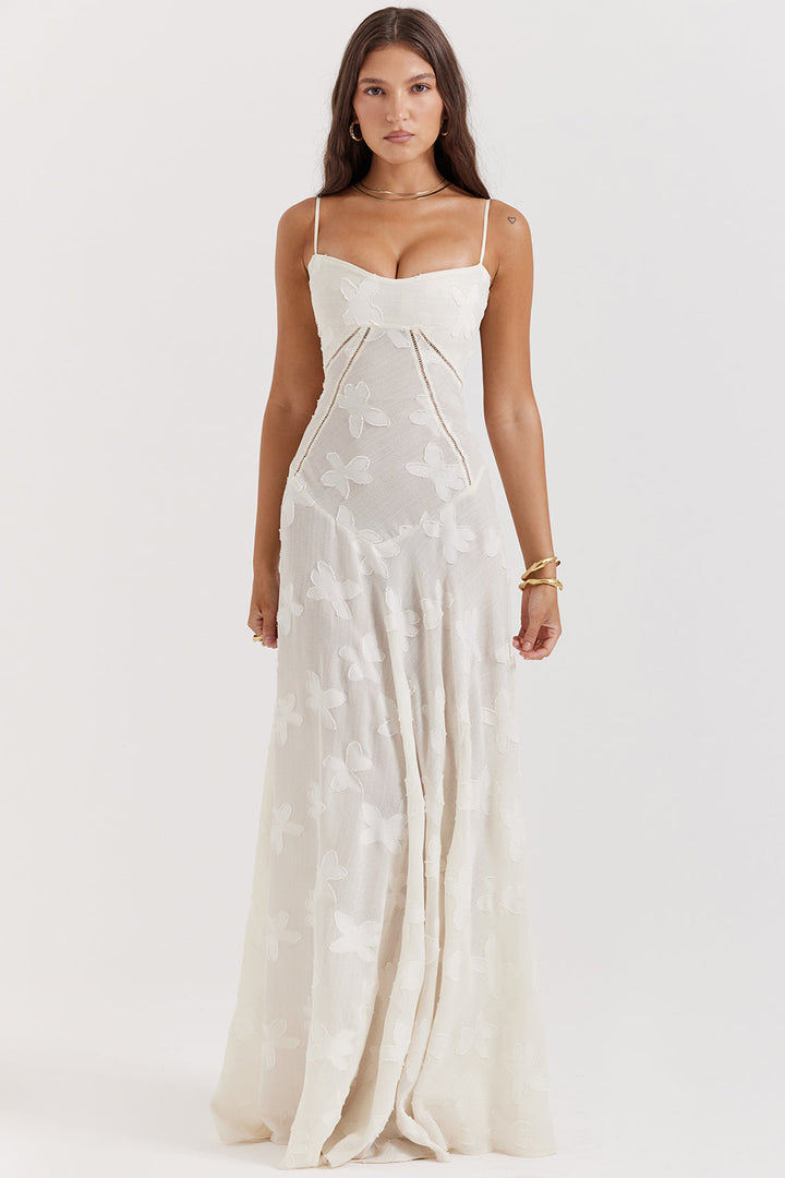 Paulette™ - Elegantes langes Kleid mit Korsett