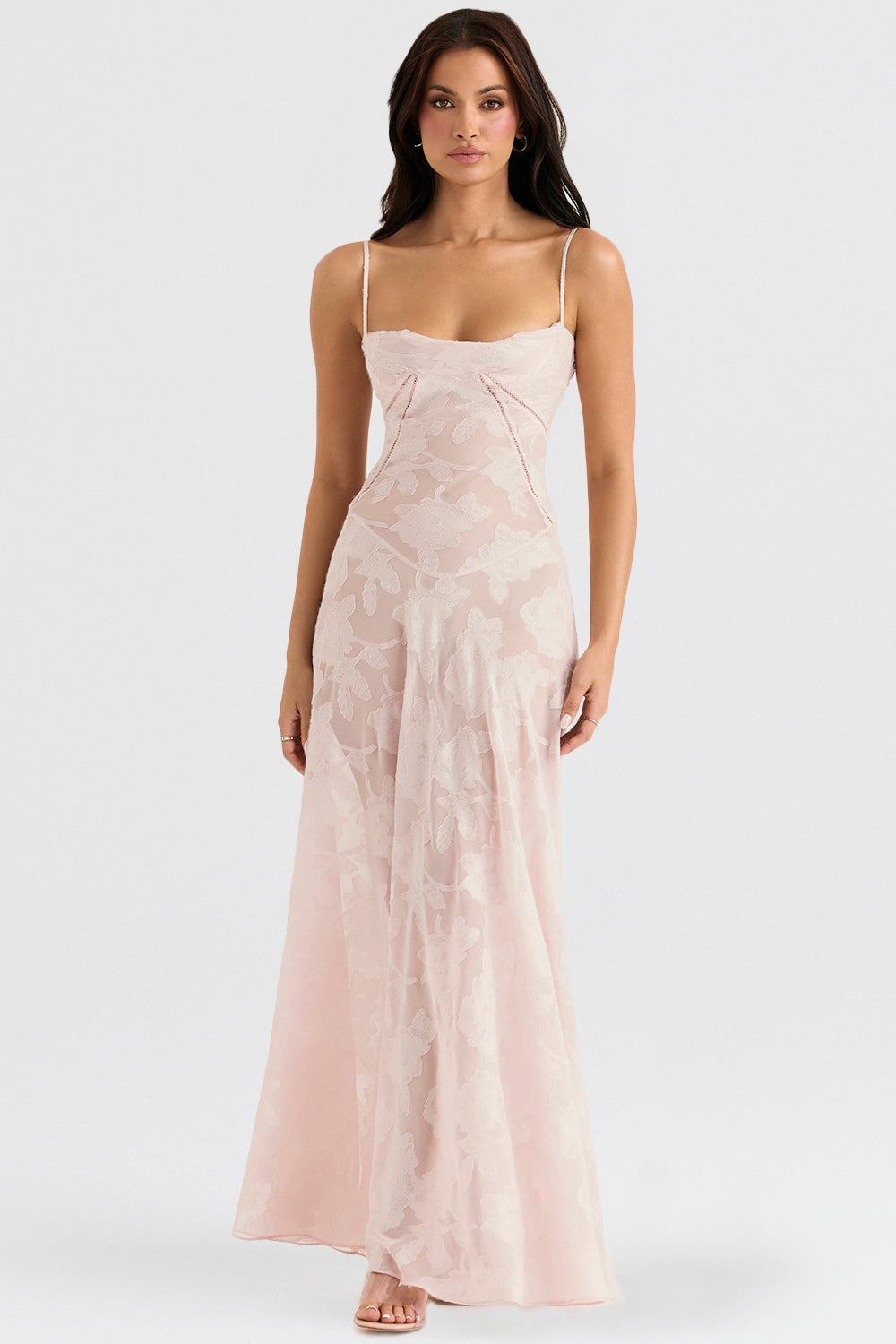 Paulette™ - Elegantes langes Kleid mit Korsett