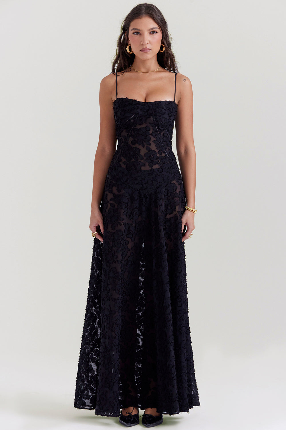 Paulette™ - Elegantes langes Kleid mit Korsett