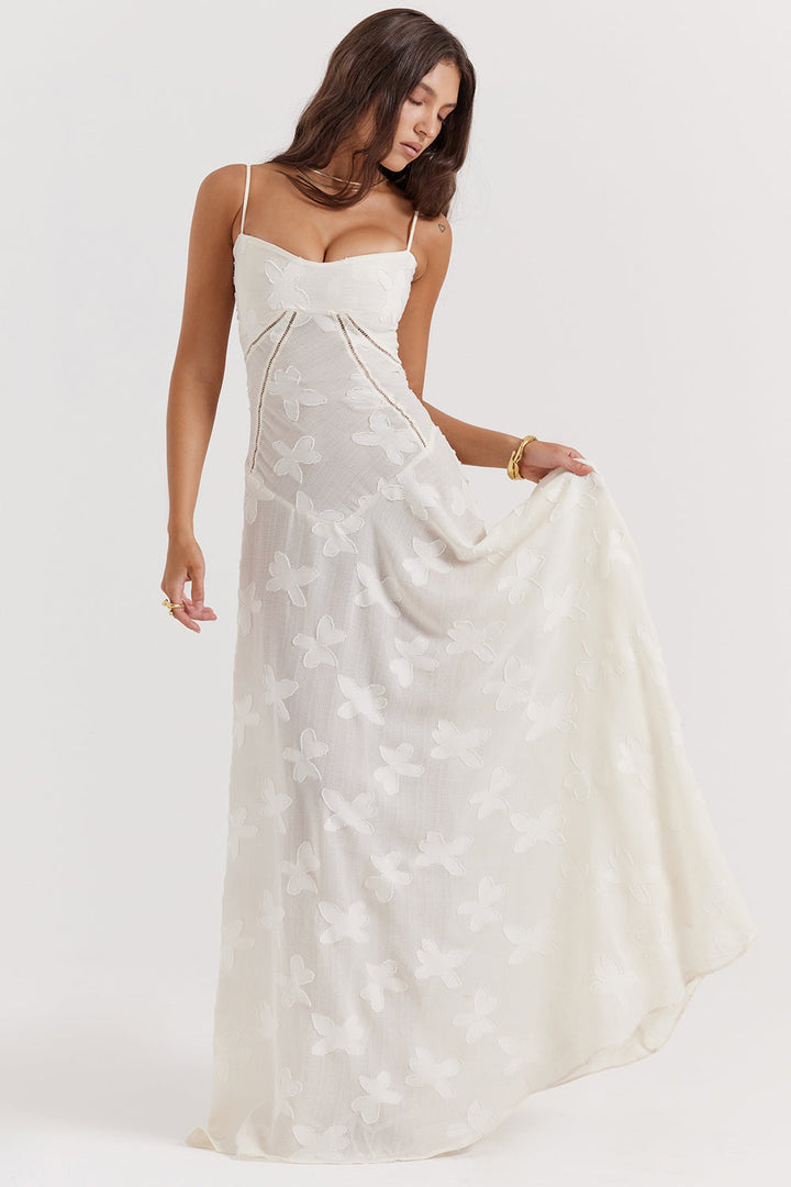 Paulette™ - Elegantes langes Kleid mit Korsett