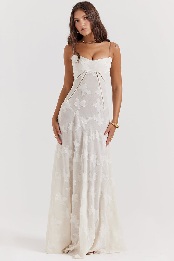 Paulette™ - Elegantes langes Kleid mit Korsett