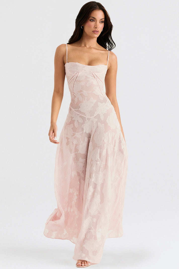 Paulette™ - Elegantes langes Kleid mit Korsett