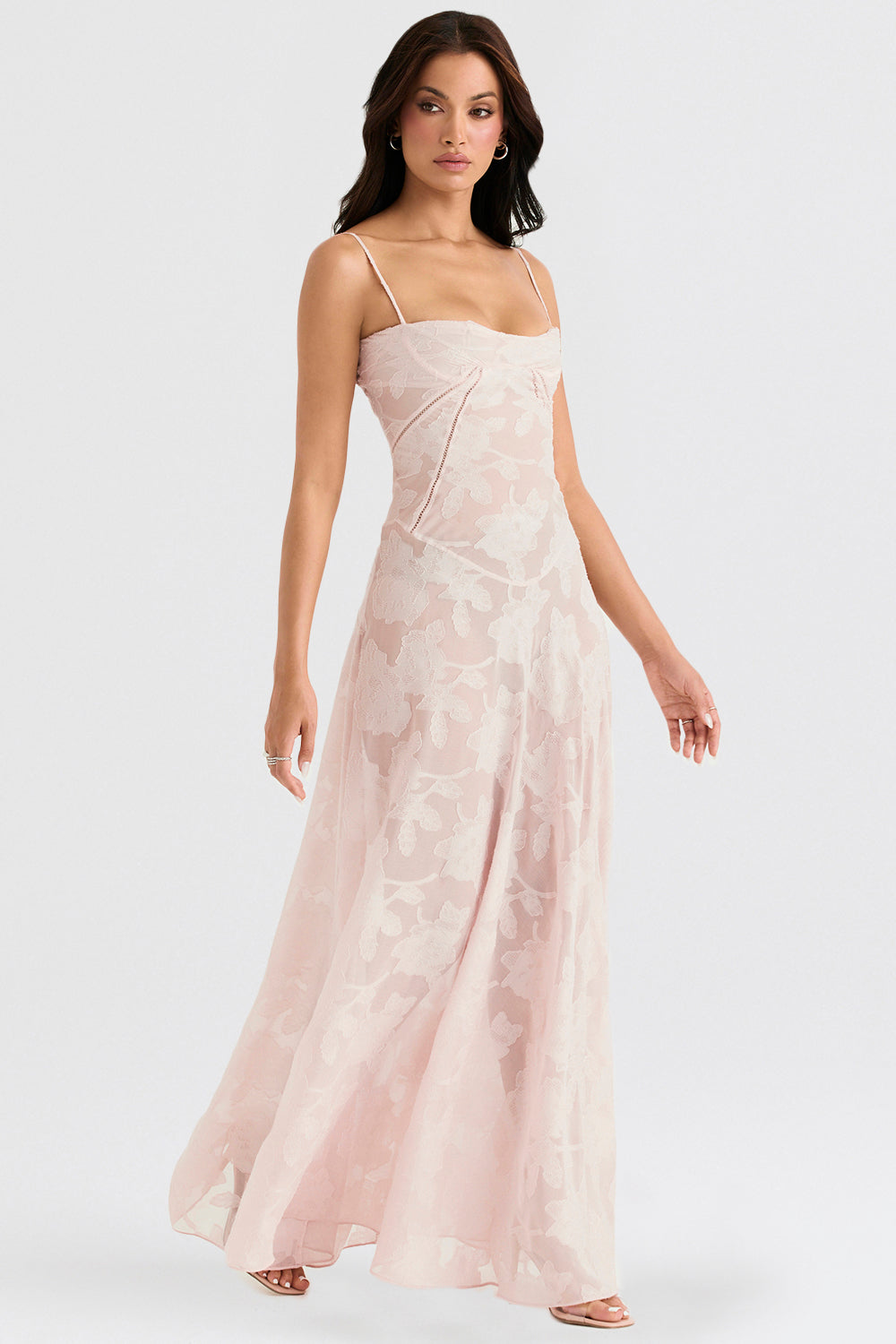 Paulette™ - Elegantes langes Kleid mit Korsett