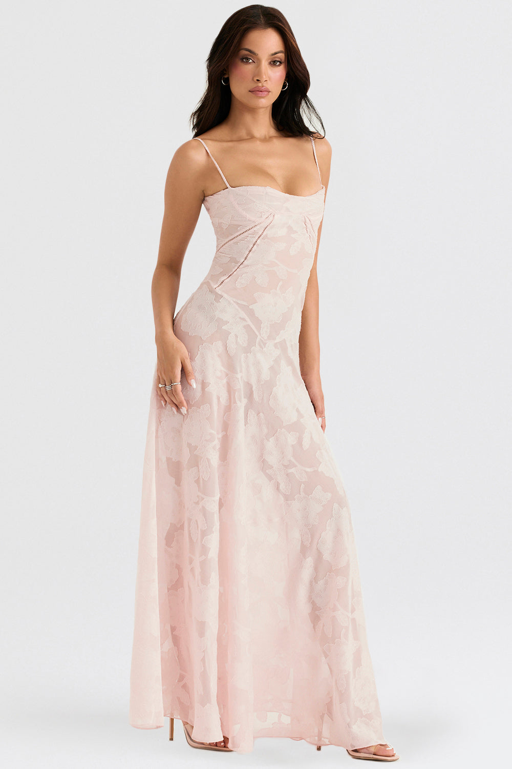 Paulette™ - Elegantes langes Kleid mit Korsett