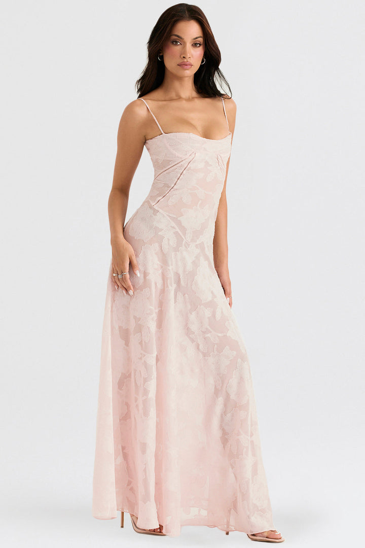 Paulette™ - Elegantes langes Kleid mit Korsett