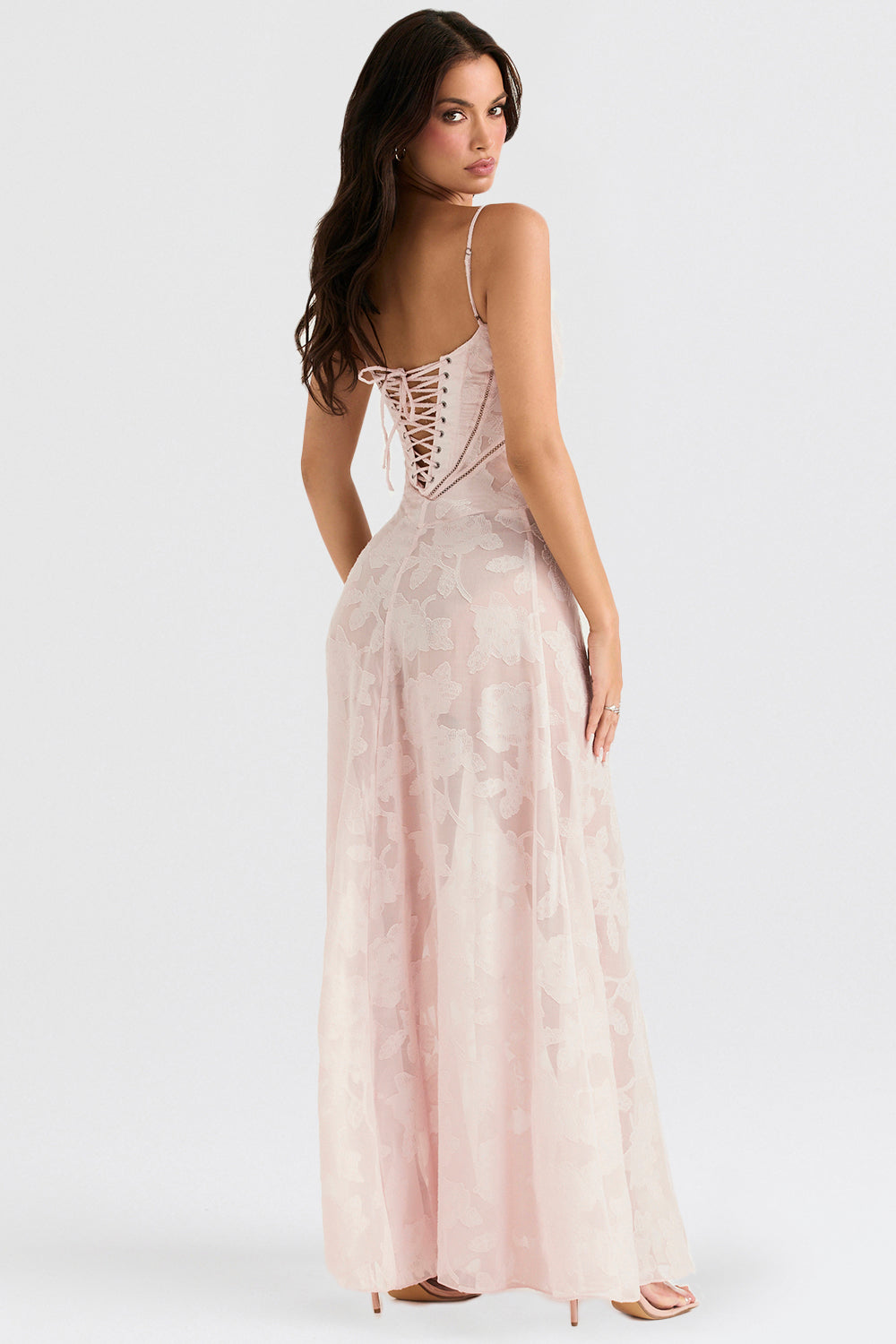Paulette™ - Elegantes langes Kleid mit Korsett