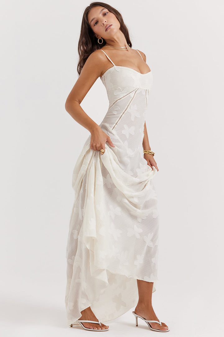 Paulette™ - Elegantes langes Kleid mit Korsett