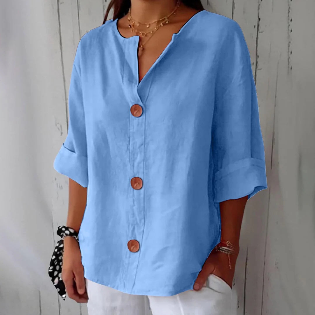 Tosca™ - Lässige Leinenbluse