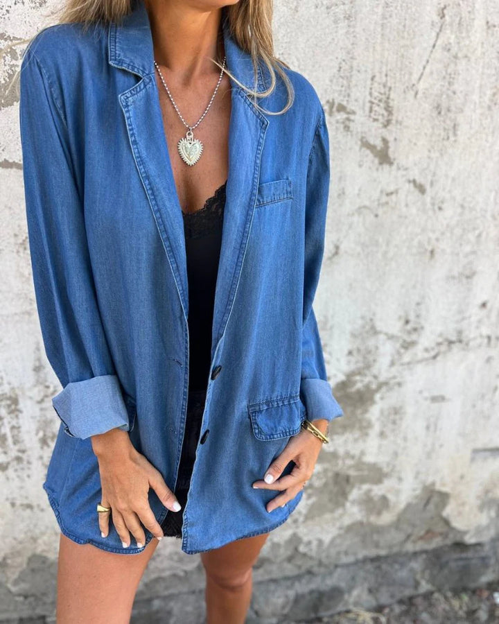 Vera™ Klassischer Denim-Blazer